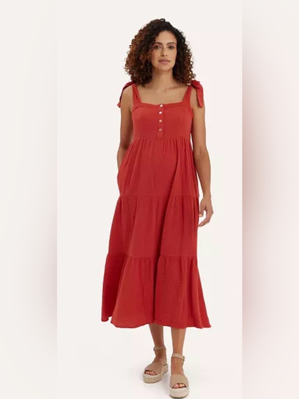 NOM Maternity Maternity & Nursing Alise Dress Size XL